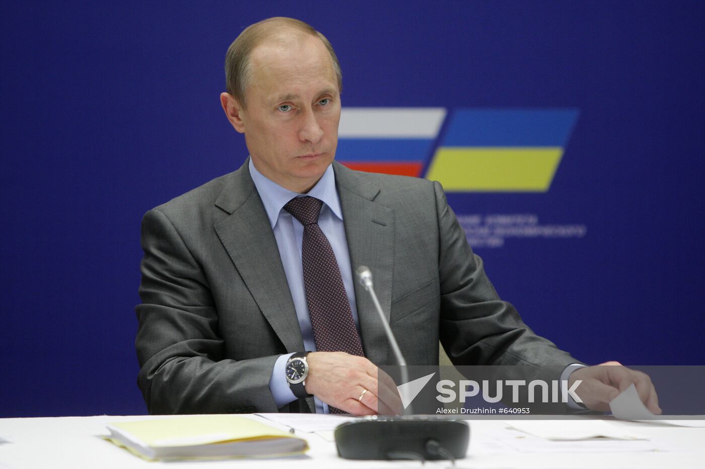 Russia's Prime Minister Vladimir Putin