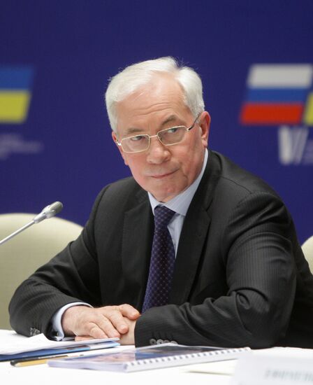 Ukraine's Prime Minister Nikolai Azarov