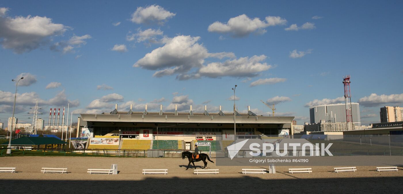 Bitsa equestrian center in Moscow