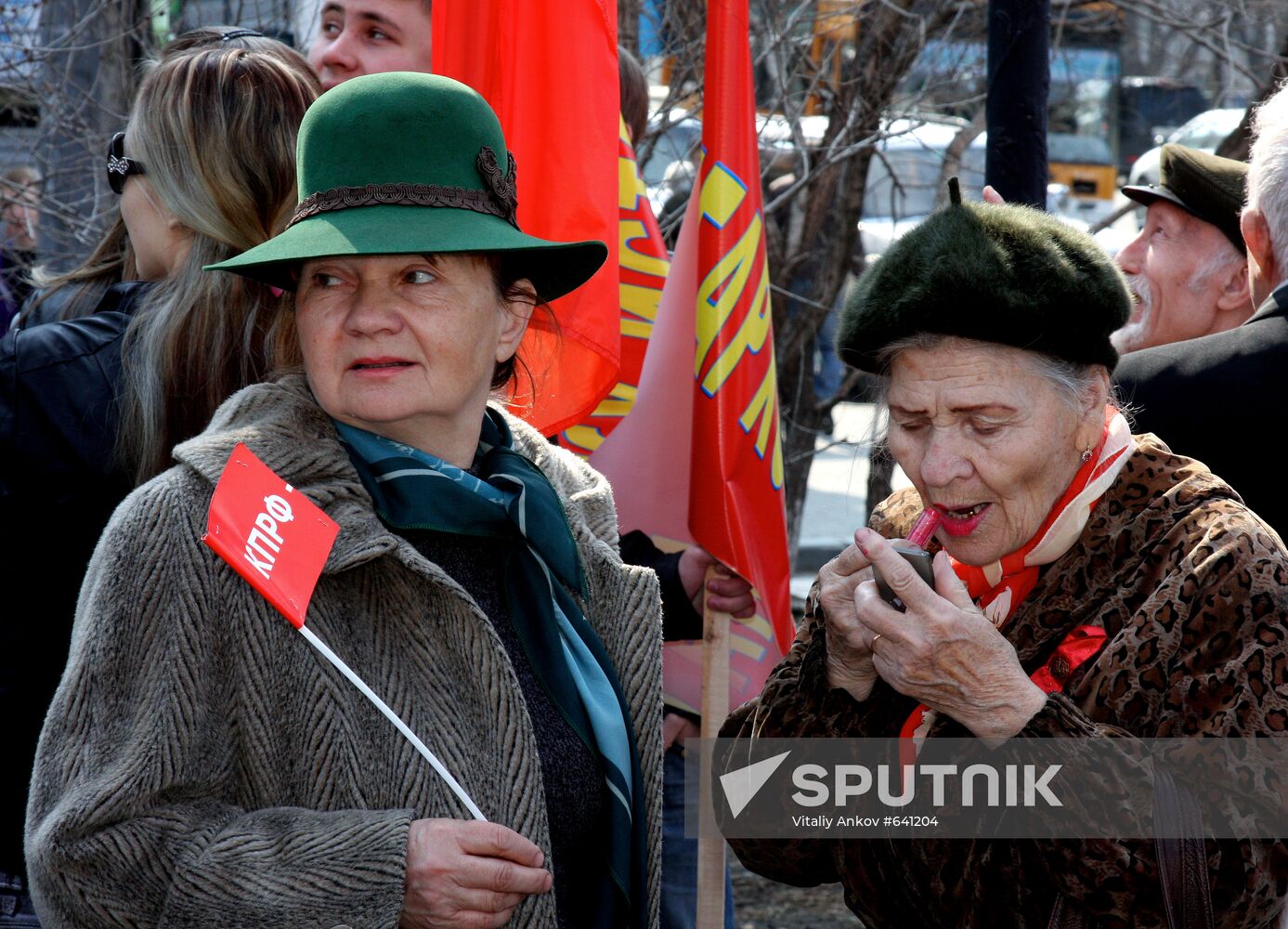 May Day rally in Vladivostok