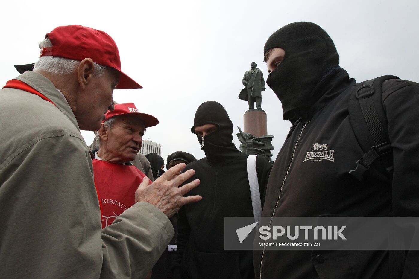 May Day rally in Moscow