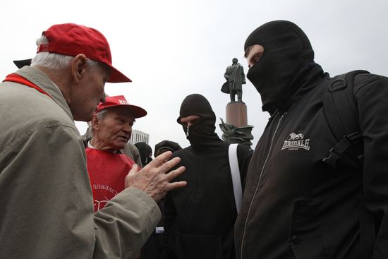 May Day rally in Moscow