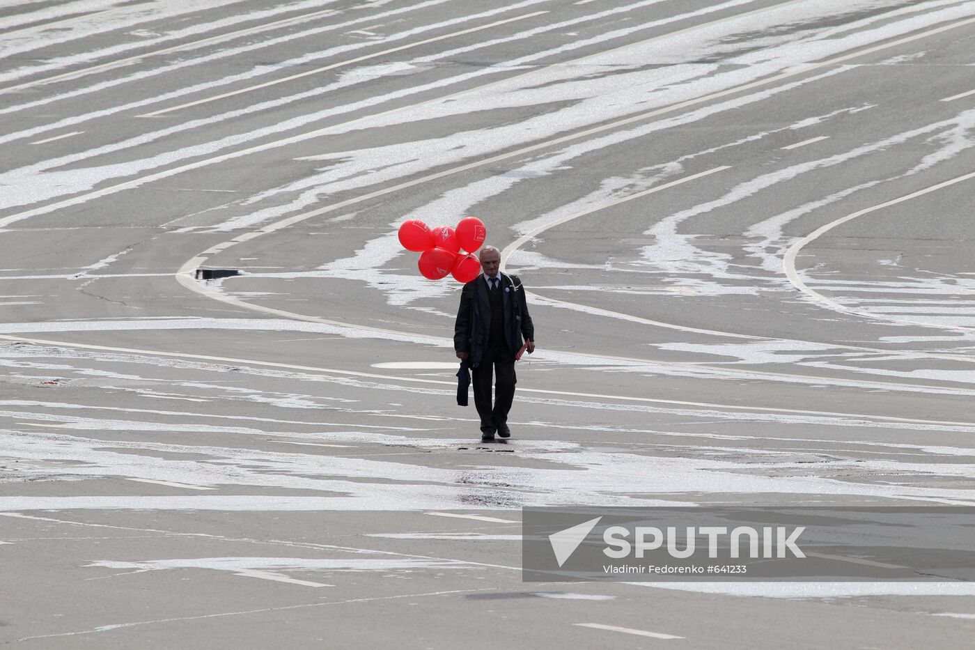 May Day rally in Moscow