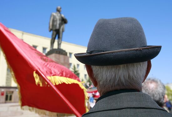 May Day rally in Stavropol