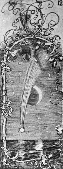 Imitation of picture from Christopher Columbus' diary