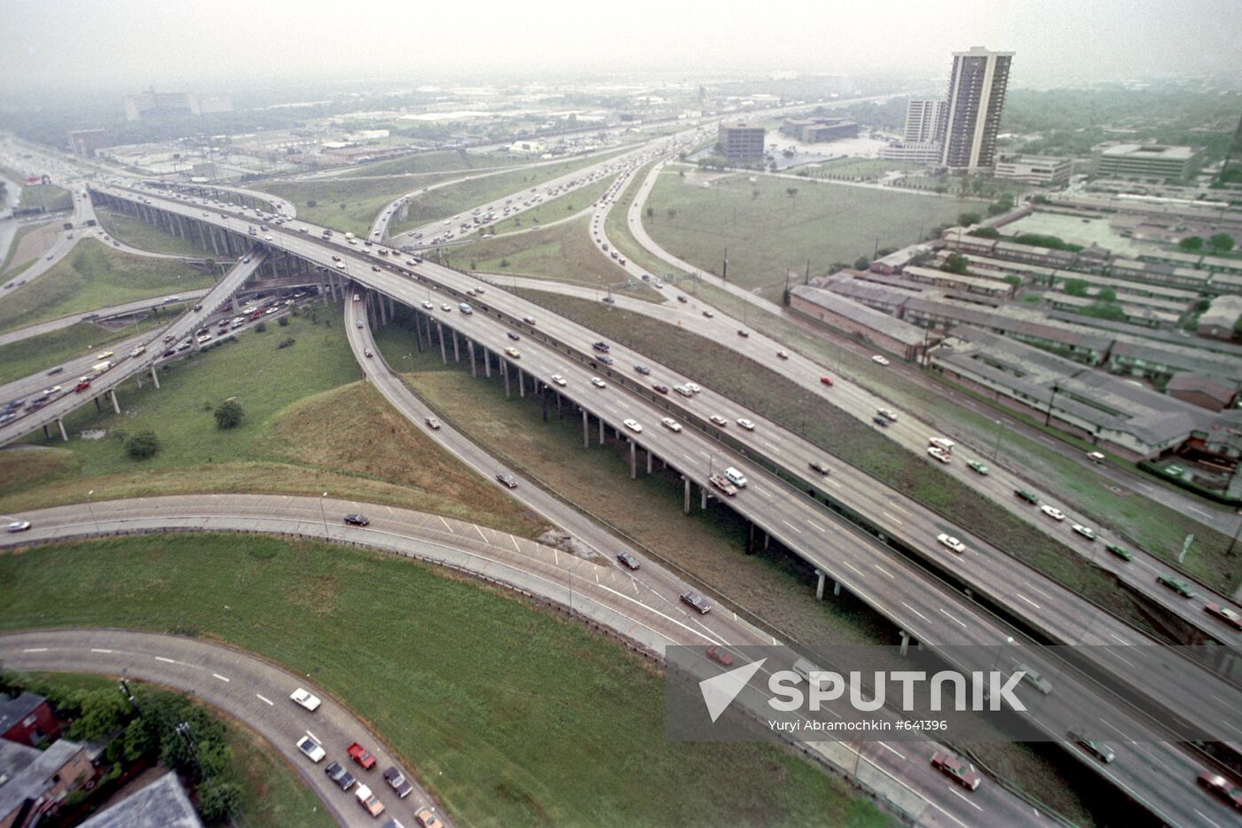 Houston freeway