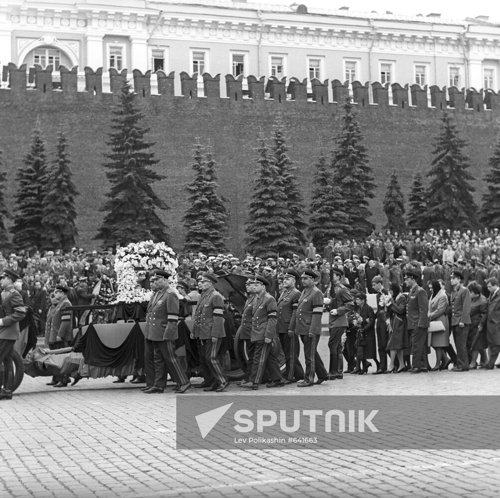 Funeral of Marshal Rokossovsky