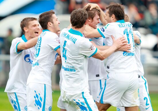 Football. Russian Premier League. Saturn vs. Zenit