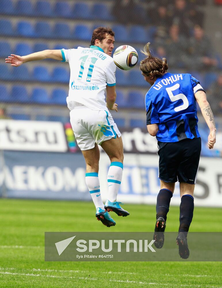 Football. Russian Premier League. Saturn vs. Zenit
