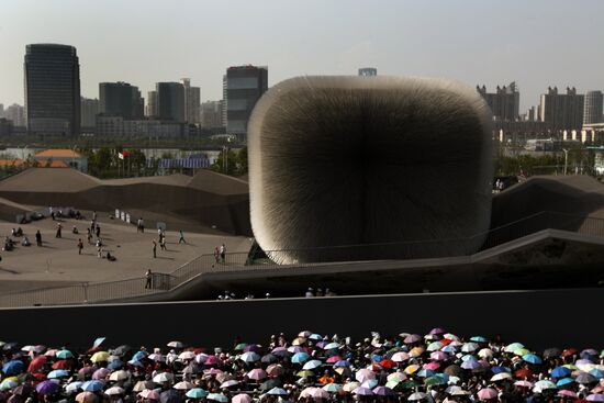 U.K. Pavilion exhibit featured at Shanghai World Expo 2010