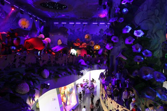 Items exhibited at Russia Pavilion at World Expo 2010