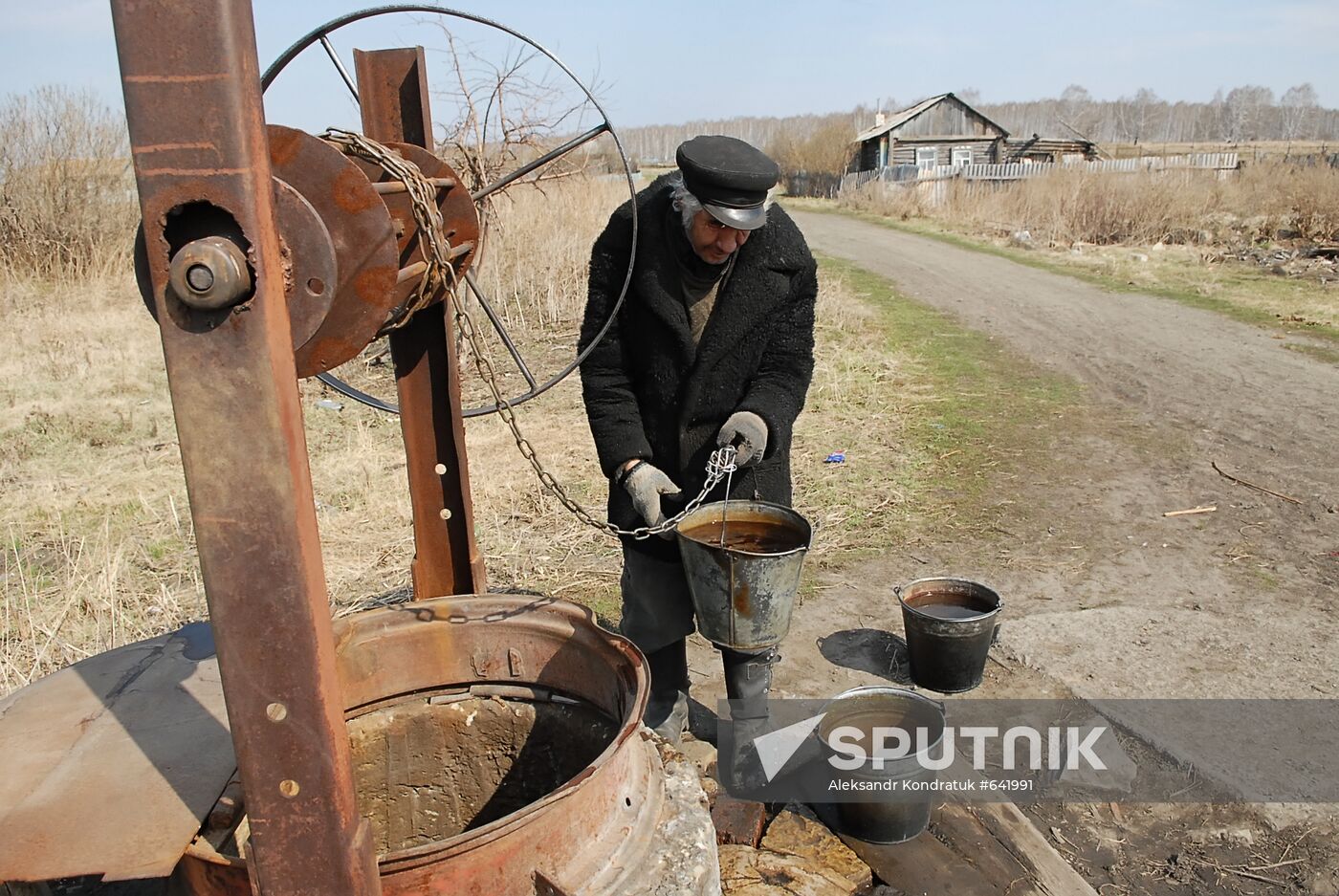 Resident of Muslymovo village