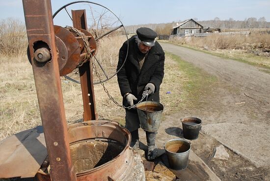 Resident of Muslymovo village