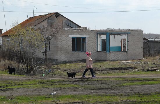 Resident of Muslymovo village