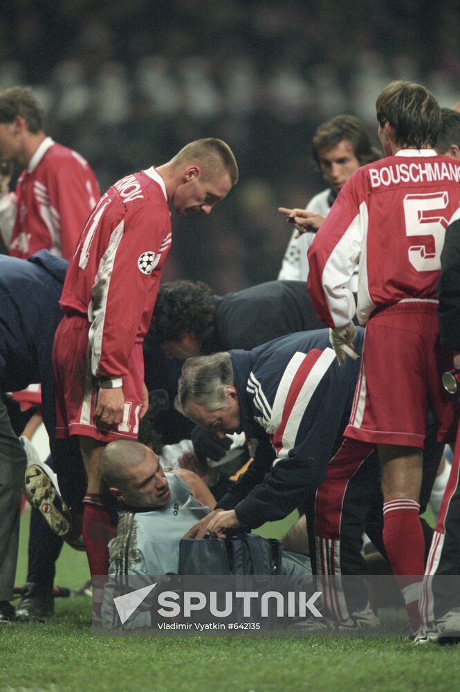 Football. UEFA Champions League. Spartak vs. Inter