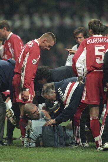 Football. UEFA Champions League. Spartak vs. Inter