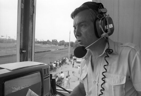 Sports Commentator Yevgeny Lepetukhin