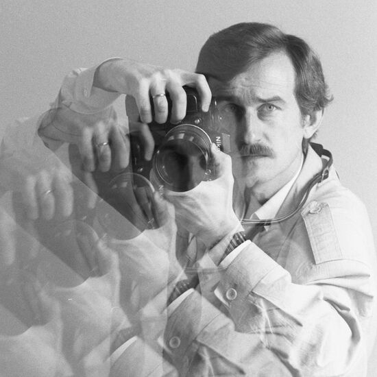 Sergey Subbotin, a photographer of Novosti Information Agency