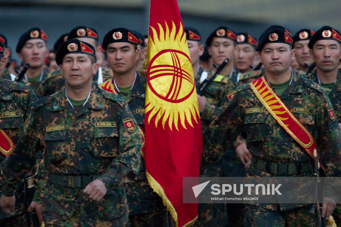 Victory Parade rehearsal in Moscow
