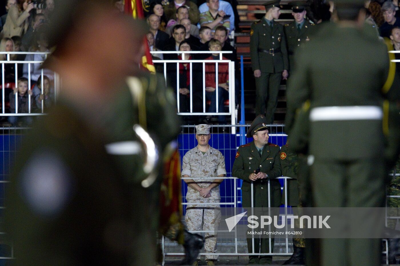 Victory Parade rehearsal in Moscow