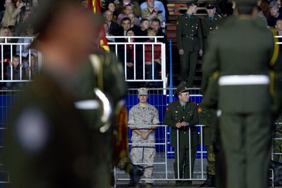 Victory Parade rehearsal in Moscow