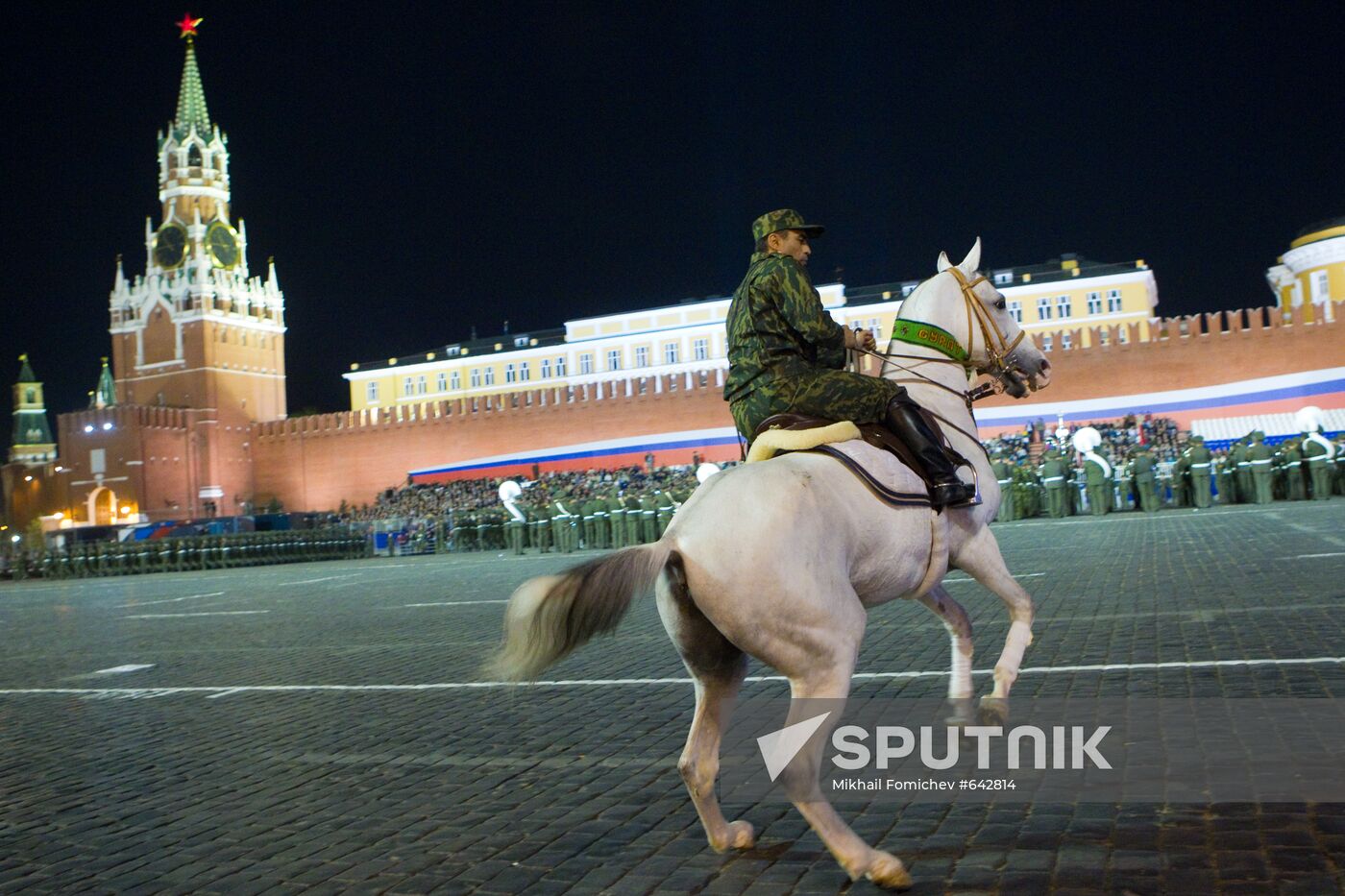 Victory Parade rehearsal in Moscow