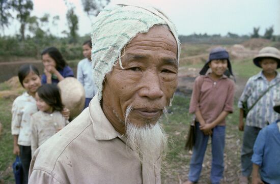 Vietnamese old man