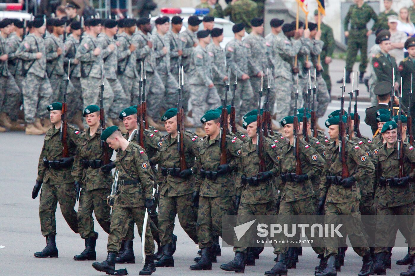 Victory Parade rehearsal in Moscow