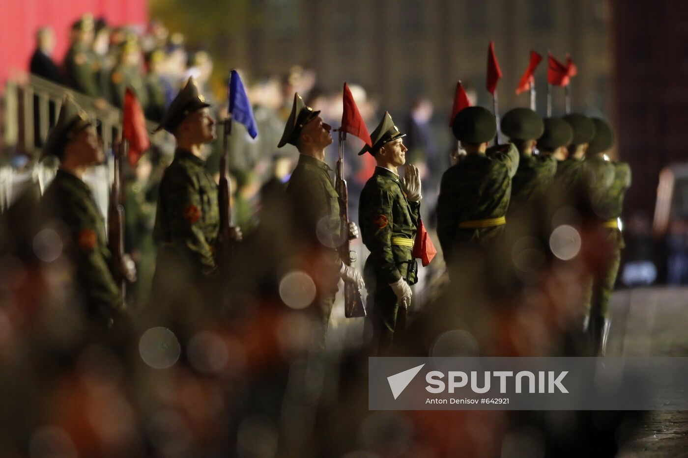 Victory Parade rehearsal in Moscow