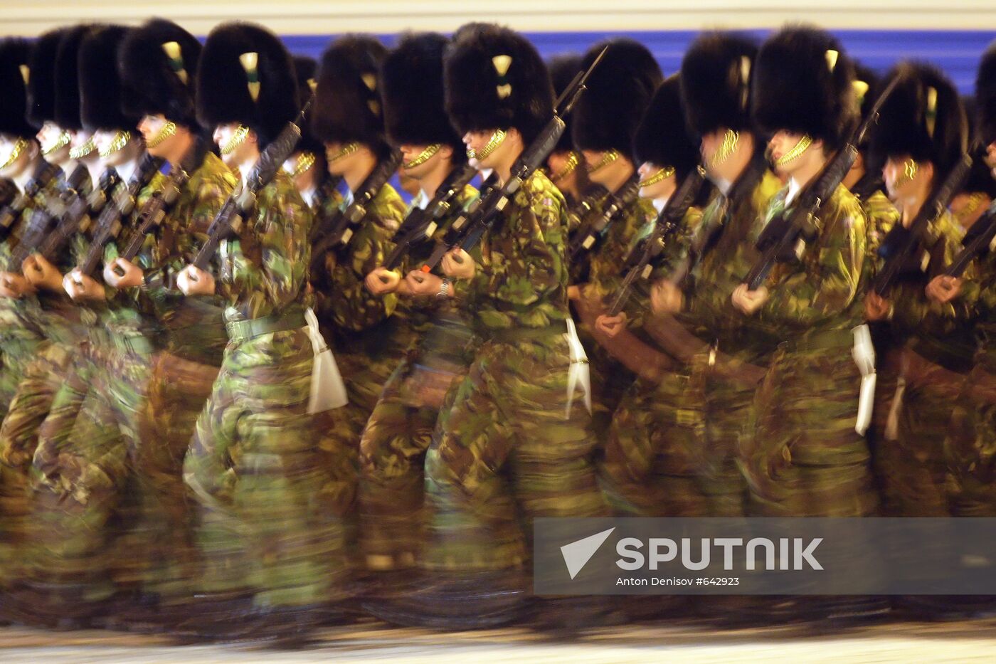 Victory Parade rehearsal in Moscow