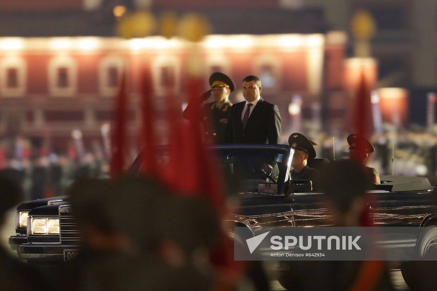 Victory Parade rehearsal in Moscow