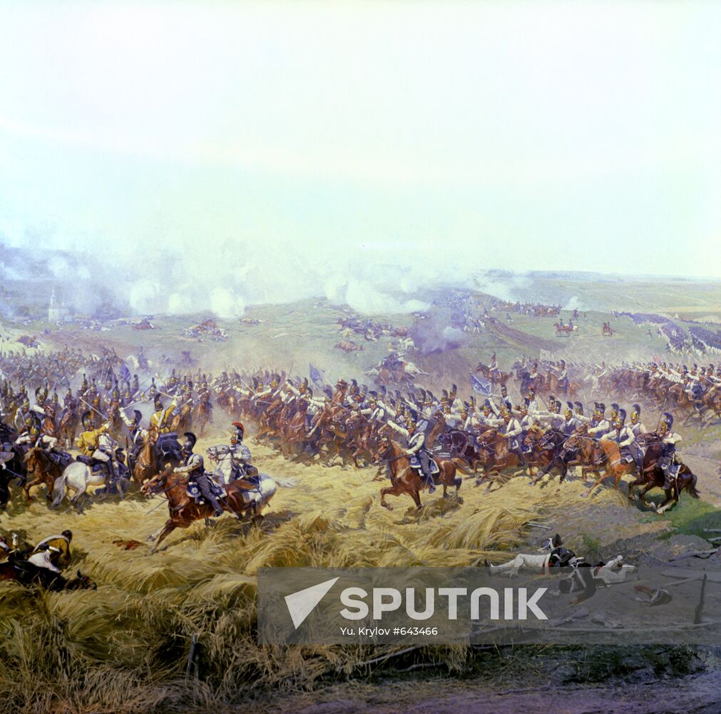 Fragment, "Battle of Borodino" panorama