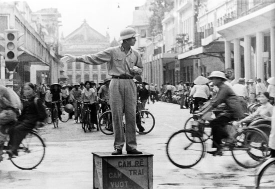Central street in Hanoi
