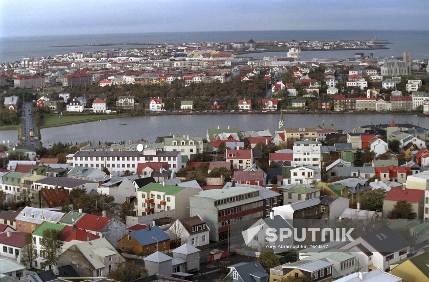 Panorama of Reykjavik