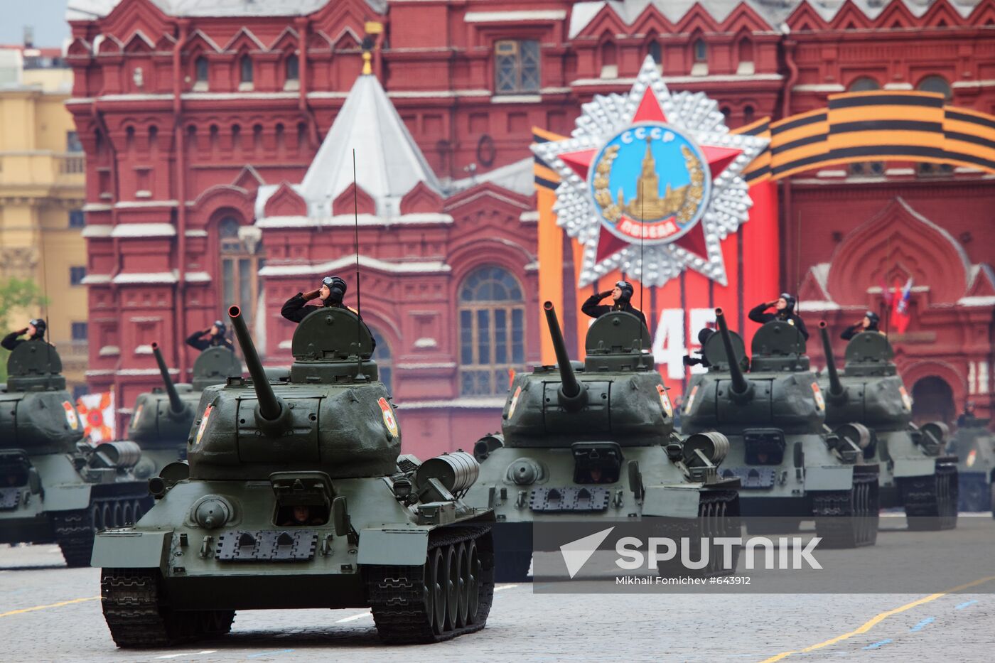 T-34 tanks