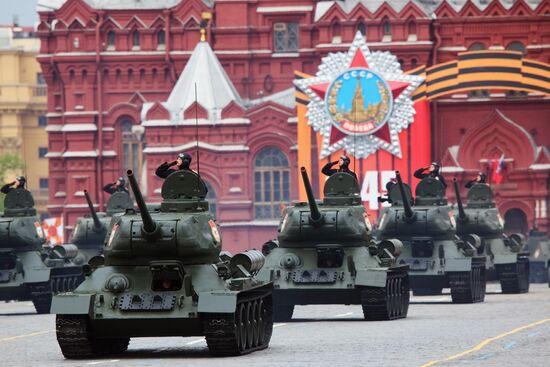 T-34 tanks
