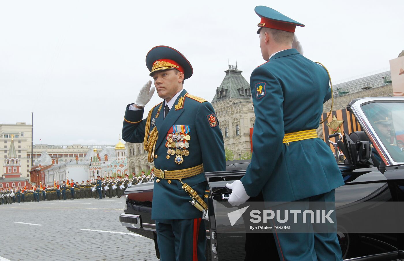 Final rehearsal for Victory Parade