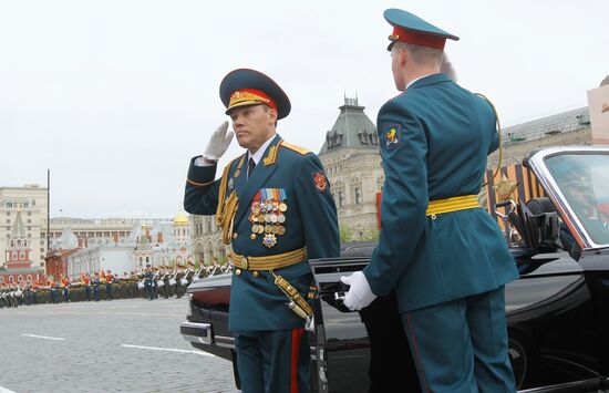 Final rehearsal for Victory Parade