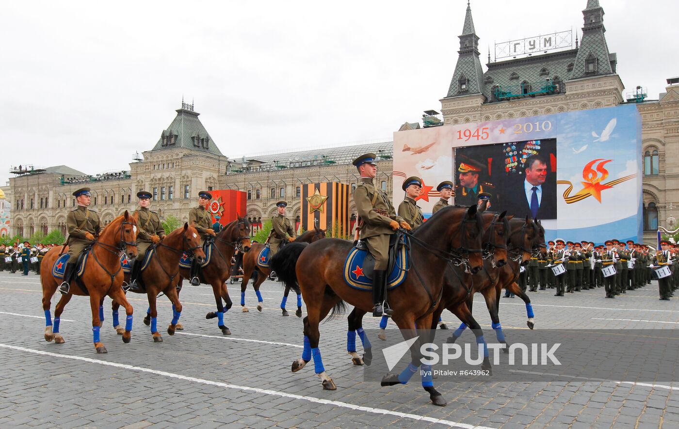 Final rehearsal for Victory Parade