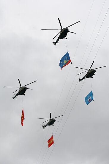 Final rehearsal of Victory Parade