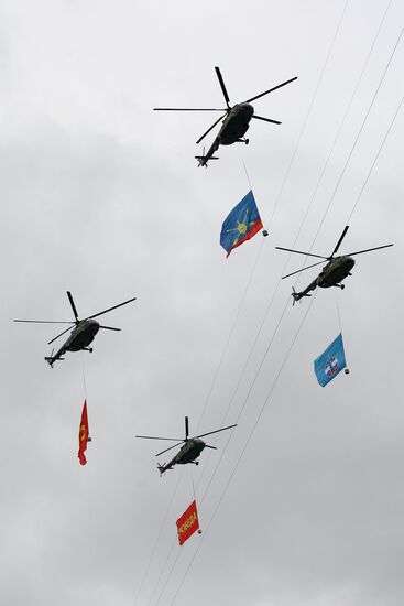 Final rehearsal of Victory Parade