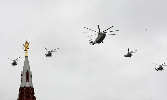 Final rehearsal of Victory Parade