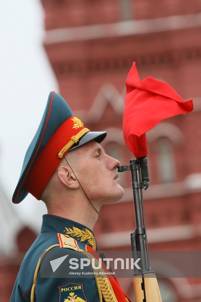 Dress rehearsal of Victory Parade