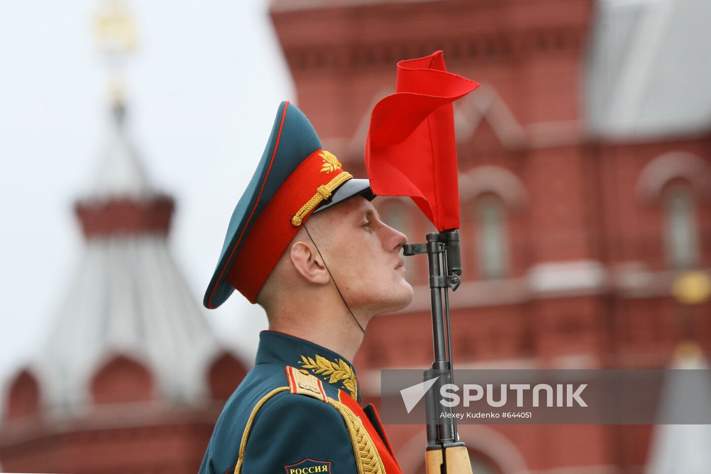 Dress rehearsal of Victory Parade