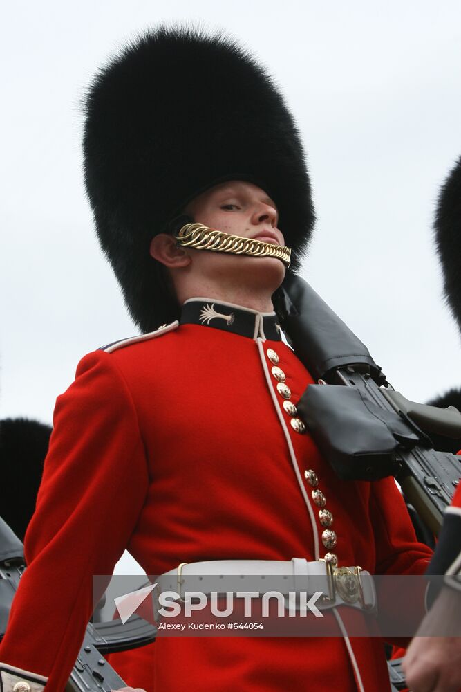 Dress rehearsal of Victory Parade