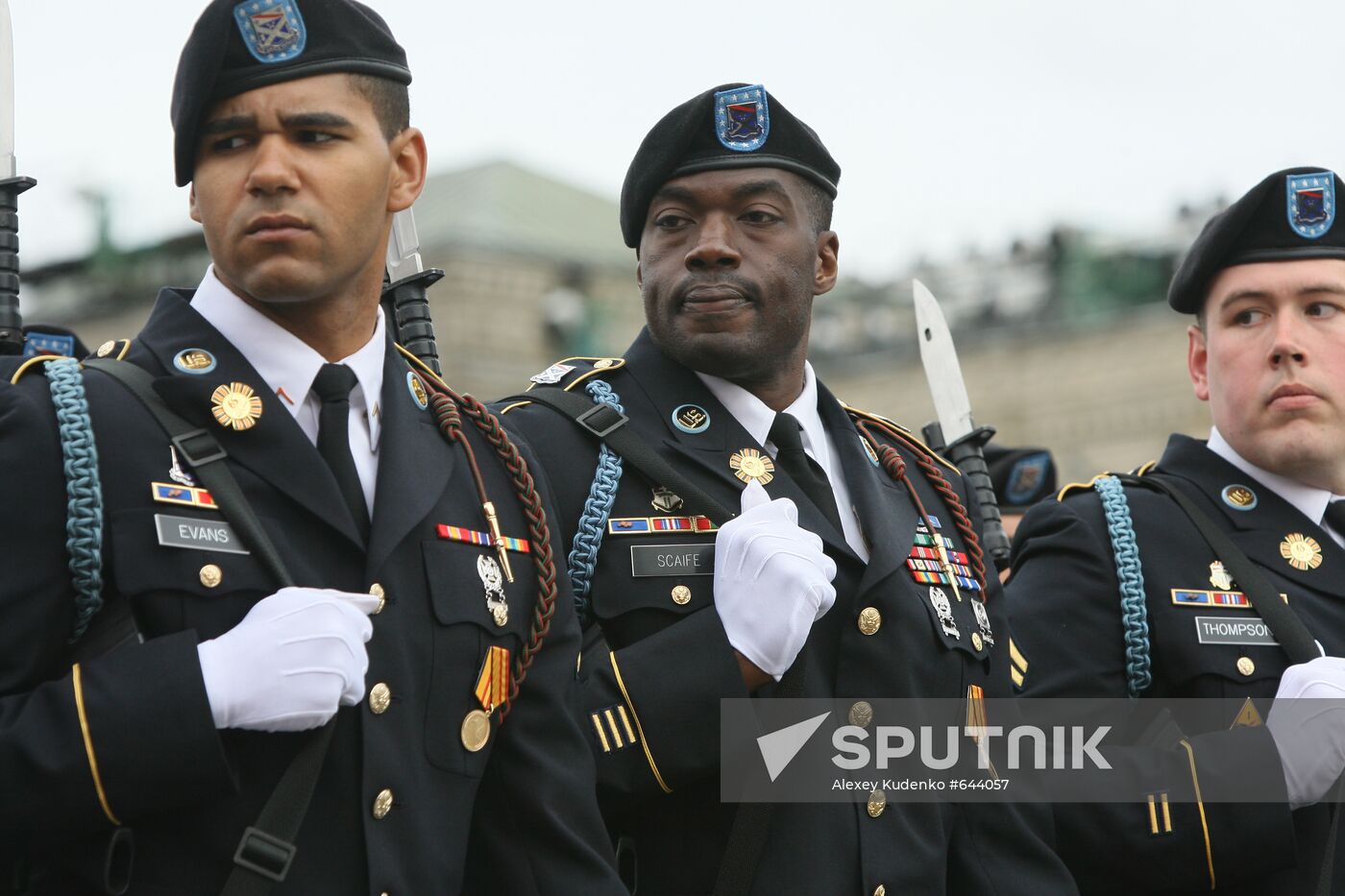 Dress rehearsal of Victory Parade