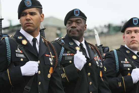 Dress rehearsal of Victory Parade