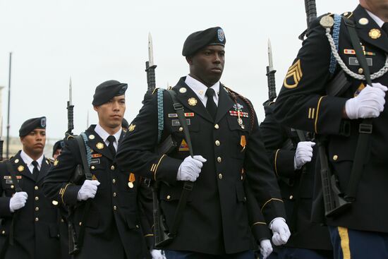 Dress rehearsal of Victory Parade