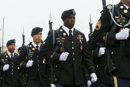 Dress rehearsal of Victory Parade