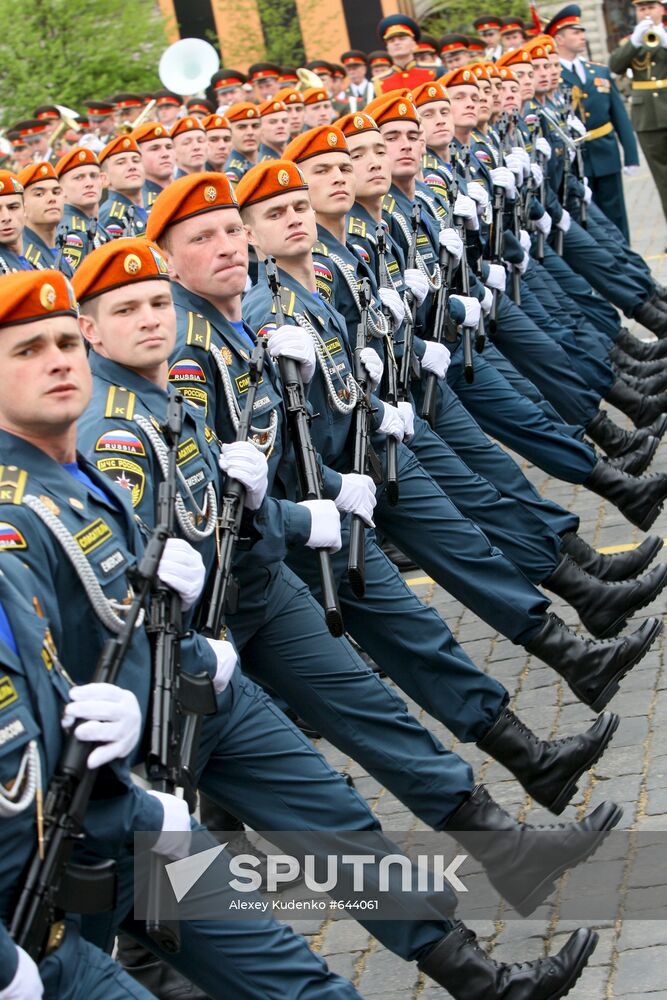 Dress rehearsal of Victory Parade